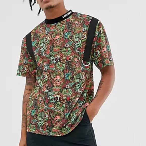 Collusion : tattoo print shirt - Picture 2 of 13